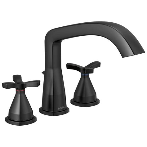 matte black roman tub faucet|freestanding tub faucet matte black.